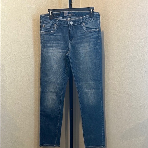 Kut from the Kloth Blue Ankle Cropped Jeans - Picture 1 of 3